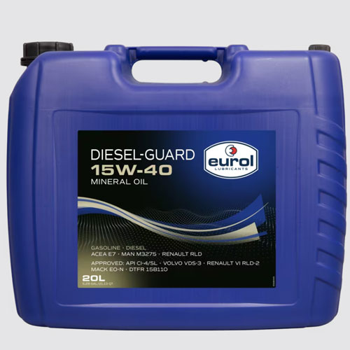 Dầu khoáng động cơ ô tô dầu Eurol Diesel-Guard 15W-40